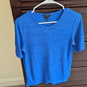 Banana Republic Vibrant Blue Short Sleeve Tee